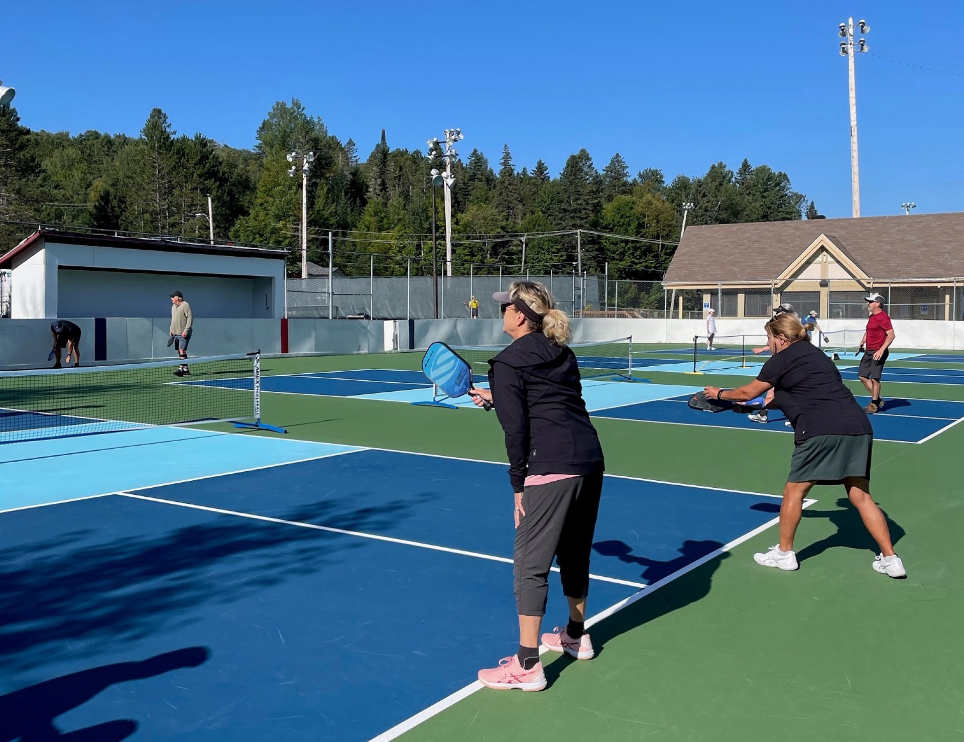 Terrains de pickleball