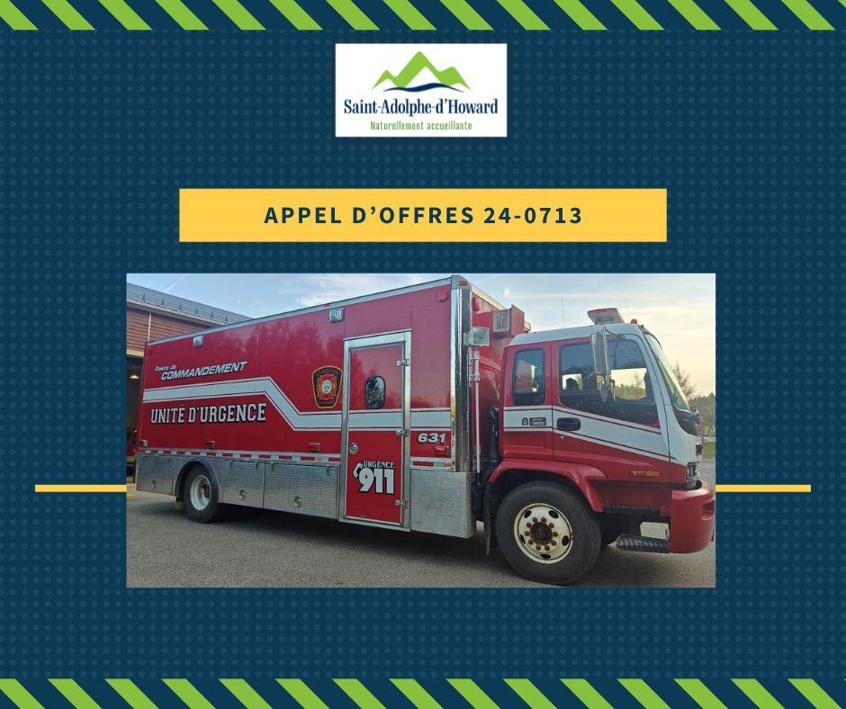 APPEL D'OFFRES 24-0713