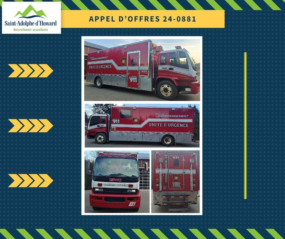 APPEL D'OFFRES 24-0881