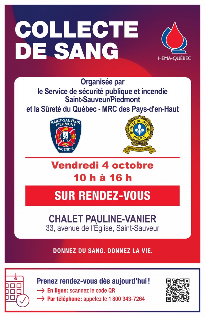 COLLECTE DE SANG
